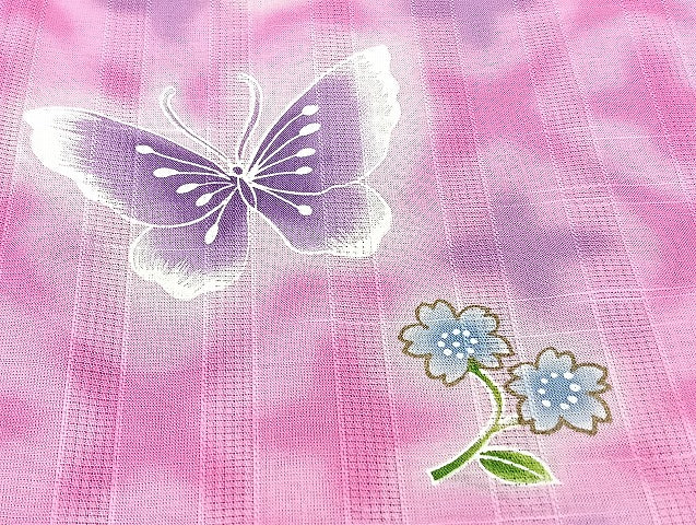 平和屋着物■浴衣 まとめて 45点 蝶 蜻蛉 朝顔 紫陽花 乱菊 花柄 注染 暈し染め 金彩 など 着用可能多数 未使用品あり mmm1267