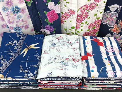 平和屋着物■浴衣 まとめて 45点 金魚 蜻蛉 向日葵 花柄 ラメ 綿紅梅 注染 暈し染め など 着用可能多数 未使用品あり mmm1268