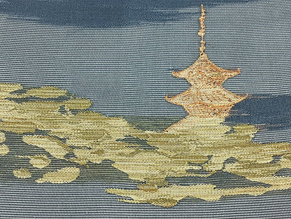 平和屋着物■夏物 名古屋帯 絽 紗 まとめて 50点 鳥 蝶 風景 紫陽花 立波 アンティーク 羅 絽綴れ 波筬織 未使用品あり 全て正絹 mmm1264