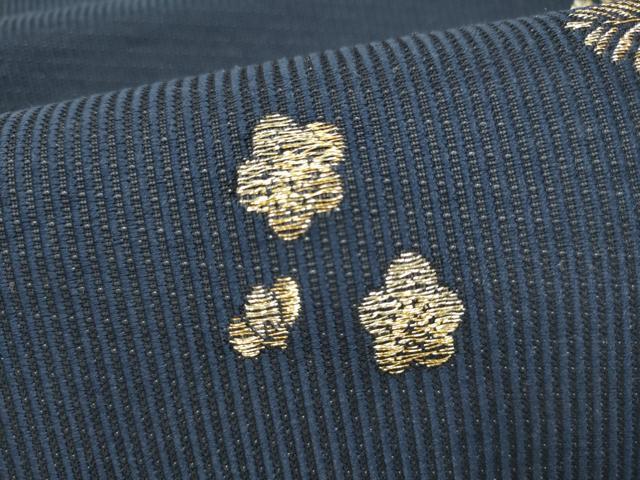 平和屋着物●六通柄袋帯　松竹梅　金糸　正絹　逸品　CABJ8440hy