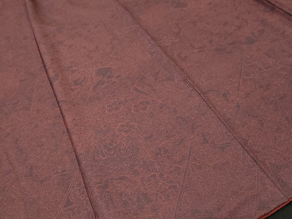 平和屋着物■上質な小紋　作家物　冊子草花文　正絹　逸品　CABI8371ev