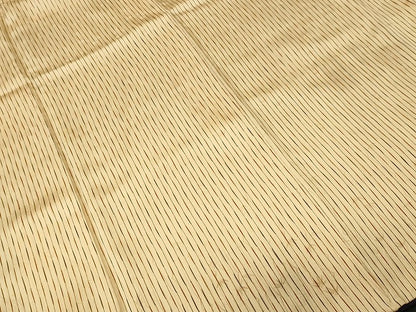 平和屋着物■上質な小紋　縞　正絹　逸品　CABI8372ev