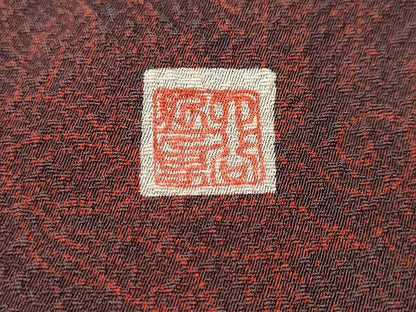 平和屋着物■上質な小紋　作家物　冊子草花文　正絹　逸品　CABI8371ev