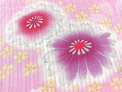 平和屋着物■浴衣 まとめて 45点 蝶 紫陽花 花柄 ラメ 綿紅梅 注染 暈し染め など 着用可能多数 未使用品あり mmm1270