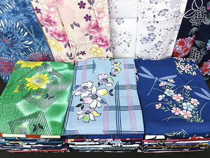 平和屋着物■浴衣 まとめて 45点 蝶 蜻蛉 紫陽花 向日葵 花柄 綿紅梅 注染 暈し染め など 着用可能多数 未使用品あり mmm1272