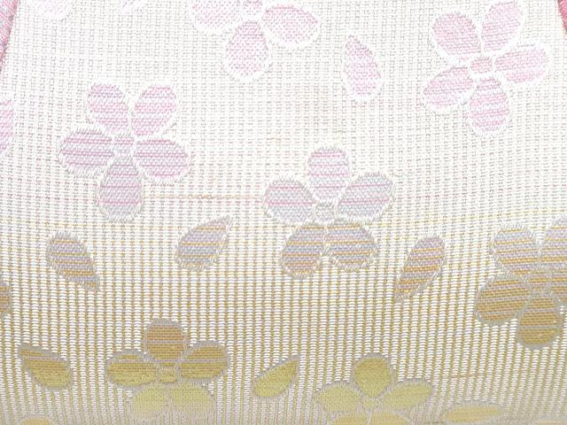 平和屋着物[]女の子　子供　草履・帯締め・バッグ・小物セット　舞花文　暈し染め　金糸　箱付き　逸品　DABG3164ma