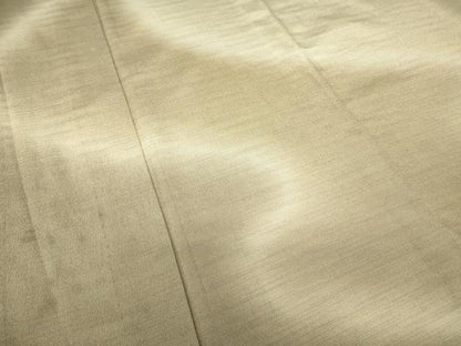 平和屋着物▽本塩沢　やまだ織　訪問着　染色作家　桐村博　単衣　霞文　正絹　逸品　DABH6416az
