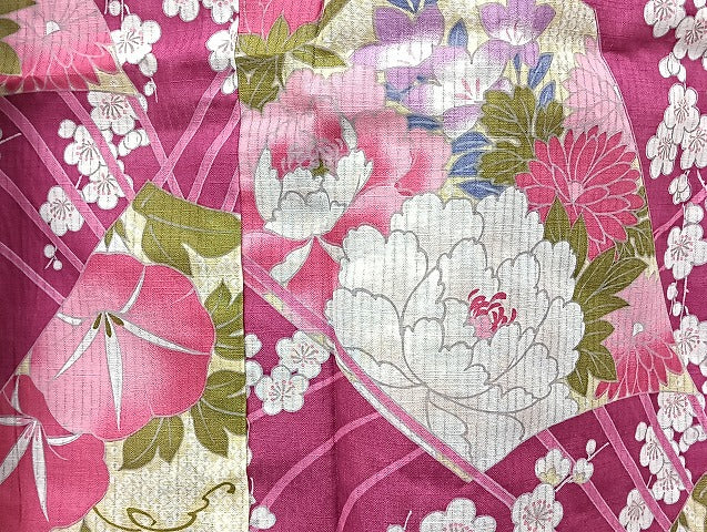 平和屋着物■浴衣 まとめて 45点 鳥 風景 朝顔 紫陽花 花柄 綿絽 注染 暈し染め など 着用可能多数 未使用品あり mmm1294