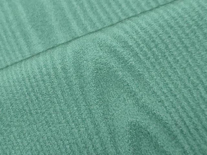 平和屋着物●上質な色無地　作家物　杢目地紋　老竹色　正絹　逸品　CABI1043gh