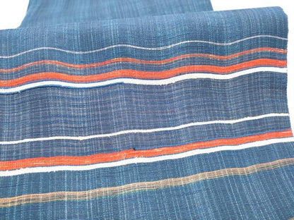 平和屋着物●太鼓柄袋帯　よろけ縞　正絹　逸品　CABJ8487hy
