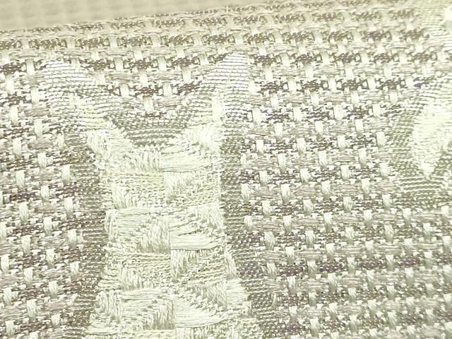 平和屋着物●極上 西陣 まいづる謹製 太鼓柄袋帯 猫 ネコ 銀糸 逸品 DZAB8552kh6