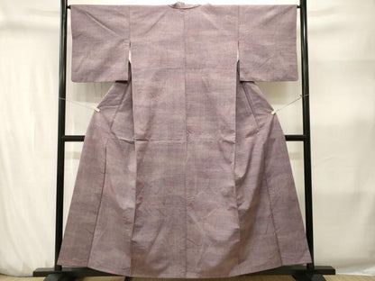 平和屋着物■上質な紬　霞文　正絹　逸品　CABJ3201ev