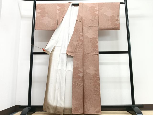 平和屋着物■江戸小紋　寄せ小紋柄　正絹　逸品　CABJ8042xe