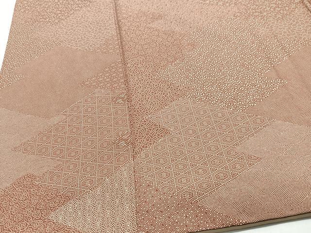 平和屋着物■江戸小紋　寄せ小紋柄　正絹　逸品　CABJ8042xe