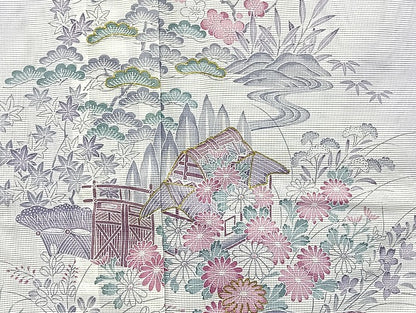 平和屋着物■夏物 訪問着 絽 洗える着物 まとめて20点 孔雀 千鳥 人物 風景 松竹梅 花柄 楽器 辻が花 暈し染め 金彩 着用可能多数 mmm1297