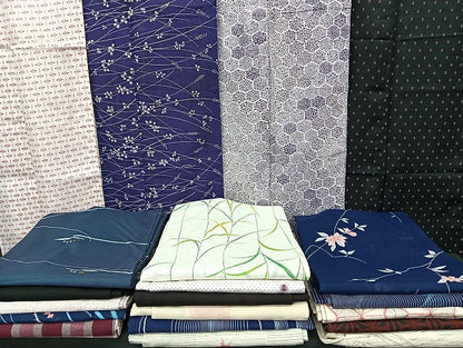 平和屋着物■夏物 小紋 絽 紗 洗える着物 まとめて20点 花柄 着用可能多数 mmm1299