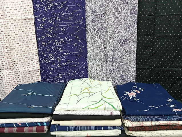 平和屋着物■夏物 小紋 絽 紗 洗える着物 まとめて20点 花柄 着用可能多数 mmm1299