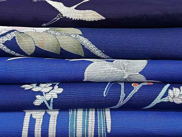 平和屋着物■夏物 訪問着 絽 洗える着物 まとめて20点 鶴 尾長鳥 人物 風景 花柄 暈し染め 金銀彩 着用可能多数 mmm1298