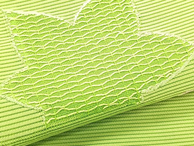 平和屋着物＊夏物　八寸名古屋帯　絽綴れ　草花文　正絹　逸品　CABJ4775fb