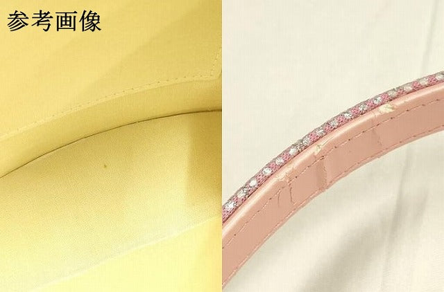 平和屋着物▼和装小物　和装バッグ　ハンドバッグ　花柄　銀糸　金彩　逸品　AABK5579ay