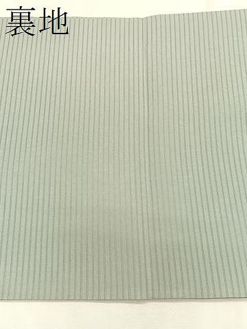 平和屋着物＊夏物　絽塩瀬　九寸名古屋帯　枝葉文　正絹　逸品　CABK1257fb
