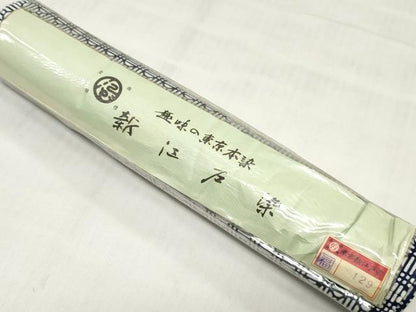 平和屋着物＊夏物　浴衣　反物　着尺　注染　新江戸染　東京本染　幾何学文　綿　逸品　未使用　DABH8491zy
