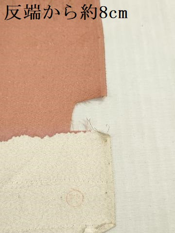 平和屋着物▼付下げ　反物　着尺　竹屋町刺繍　飛鳥草花文　暈し染め　金彩　金通し地　上代36万円　逸品　未使用　DABH8387zy