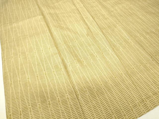 平和屋着物▽上質な紬　単衣　立涌文　正絹　逸品　DABH6596az