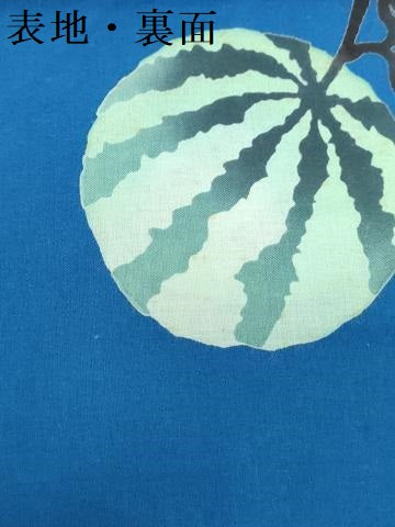 平和屋着物＊夏物　浴衣　反物　着尺　注染　三勝染　成り物　綿　逸品　未使用　DABH3554zy