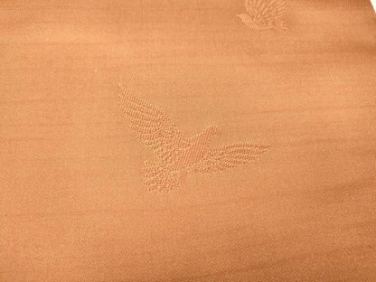 平和屋着物▼染色作家　斉藤三才　太鼓柄袋帯　霞文　銀糸　正絹　逸品　DABH7679fe