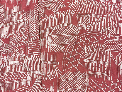平和屋着物■夏物 小紋 絽 紗 まとめて20点 風景 花柄 縦絽 着用可能多数 全て正絹 mmm1325