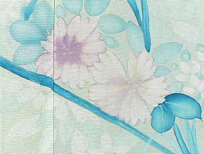 平和屋着物■夏物 訪問着 絽 紗 まとめて20点 鴛鴦 鳥 孔雀羽 紫陽花 花柄 暈し染め 金彩 着用可能多数 全て正絹 mmm1323