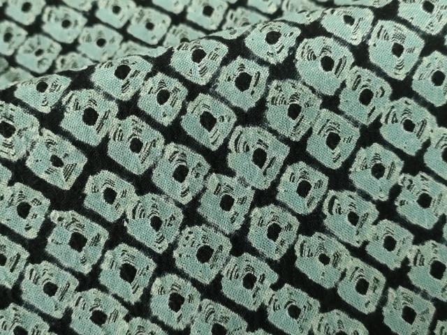 平和屋着物∴夏物　浴衣　有松鳴海絞り　蜘蛛絞り　綿　逸品　DABI3323cd