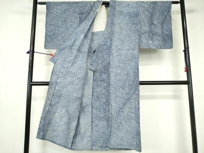 平和屋着物∴夏物　男性　浴衣　有松鳴海絞り　三浦絞り　綿　逸品　DABI3358cd