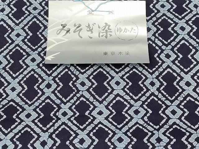 平和屋本店■浴衣反物 まとめて 45点 花柄 朝顔 四季の花木染 みそぎ染 浮雲ゆかた など 全て未使用 ppp3989