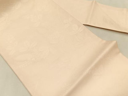 平和屋着物＊夏物　九寸名古屋帯　萩　正絹　逸品　CABK1323fb
