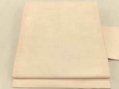 平和屋着物＊夏物　九寸名古屋帯　萩　正絹　逸品　CABK1323fb