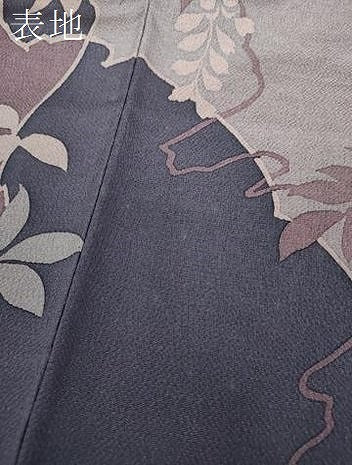 平和屋着物●訪問着　藤花房　鬼しぼ縮緬　正絹　逸品　DABH9919ps