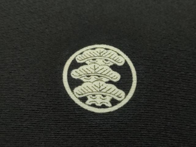 平和屋着物●金彩友禅作家　金彩の魔術師　堀省平　金煌織　黒留袖　加賀絵巻　暈し染め　金彩　正絹　逸品　DABH9890ps