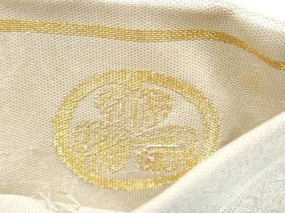 平和屋着物●全通全景柄袋帯　福君江戸下向図　金糸　正絹　逸品　CABK5653hy