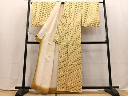 平和屋着物■上質な小紋　総絞り　正絹　逸品　BAAX9771yc