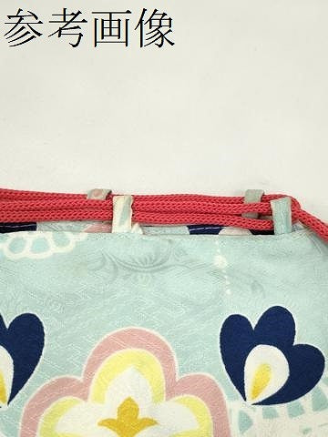 平和屋着物▼和装小物　和装バッグ　巾着まとめて５点　浴衣　花　楓　リバーシブル　綿　縮緬など　逸品　CABJ1501ju