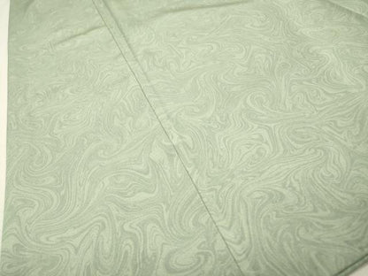 平和屋着物▼上質な小紋　墨流し文様　正絹　逸品　DABH7718fe