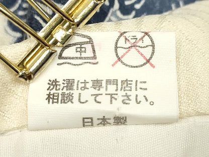 平和屋着物[]お宮参り　男の子　祝着　産着　初着　のしめ　鷹　鷲　風景笠松文　逸品　DABH5290ea