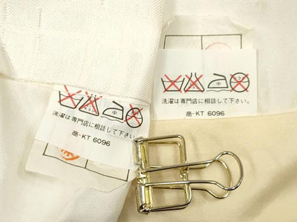 平和屋着物[]お宮参り　男の子　祝着　産着　初着　のしめ　駒刺繍　鷹　鷲　笠松　家紋散らし　逸品　DABH5296ea