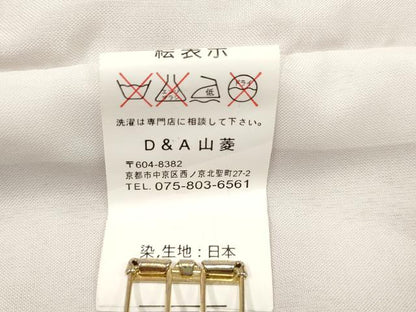 平和屋着物[]女の子　子供　被布　鞠桜文　金彩　DABH5358ea