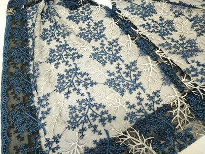 平和屋着物▽道行コート　スリーシーズン　春夏秋　塵除け　総レース　草葉文　DABH6833az