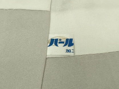 平和屋本店●極上　東郷織物謹製 本場大島紬 白大島 160亀甲 一本駒　手織絣　草木染　梅・五倍子　上代98万　証紙付き　逸品　DZAB2781kh6
