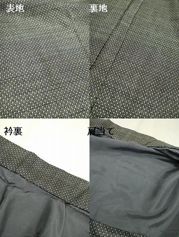 平和屋着物▽男性　男柄の最高峰　西郷柄　西郷絣　本場大島紬　単衣　正絹　逸品　DABD5495fe