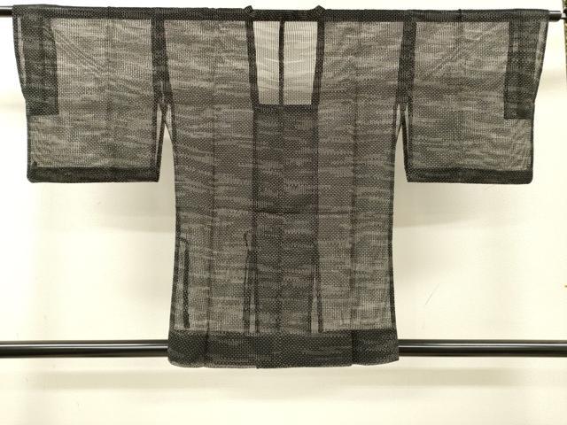平和屋着物▽道行コート　スリーシーズン　春夏秋　塵除け　霞文　正絹　逸品　DABI7038fe